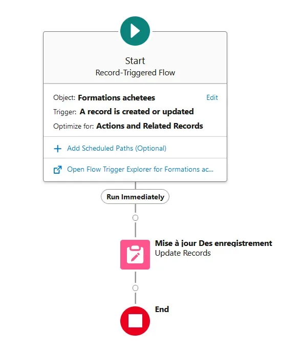 Salesforce application update (Digit Learning)